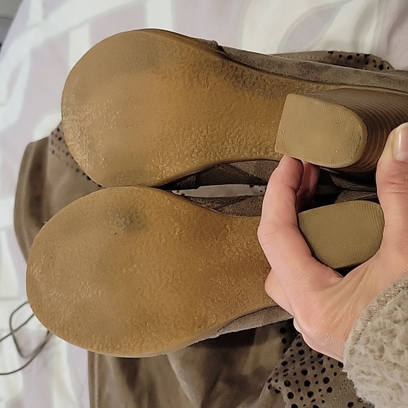 Tan over the knee boots size 6 - Picture 2 of 4